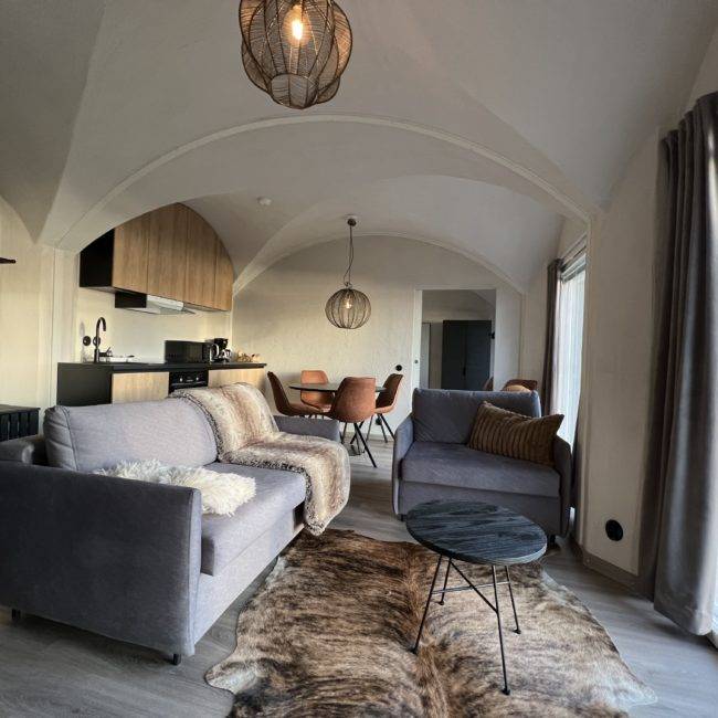Apukka Lakeview Suite - sala com vista